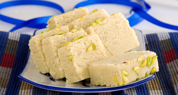 Almond Burfi
