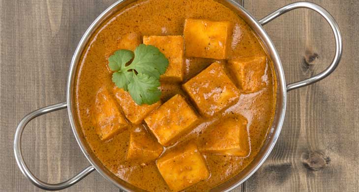 Paneer and Pepper Karahi