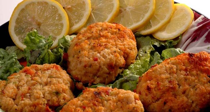 Crab and Coriander Cakes