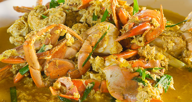 Spiced Crab with Garlic and Pepper