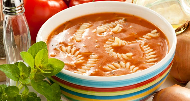 Pasta and Tomato Soup