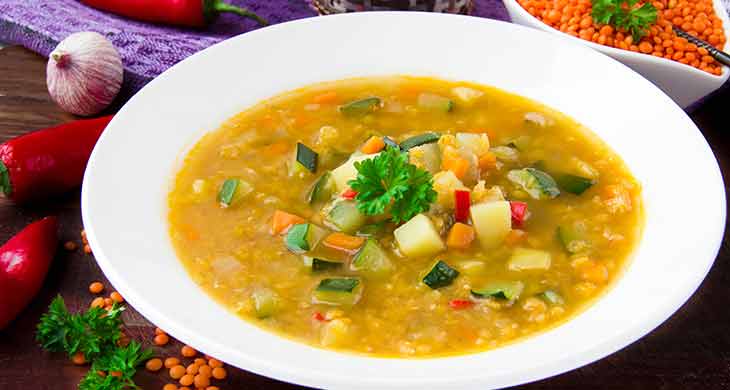 Golden Vegetable Soup