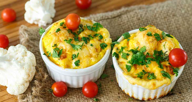 Farmhouse Cauliflower Souffles