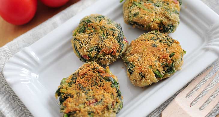 Potato and Spinach Pakoda