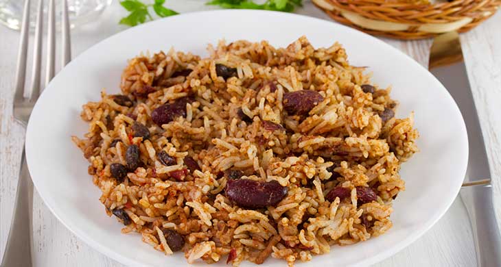 Spiced Beans Rice