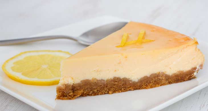 Soured Cream Lemon Cheesecake