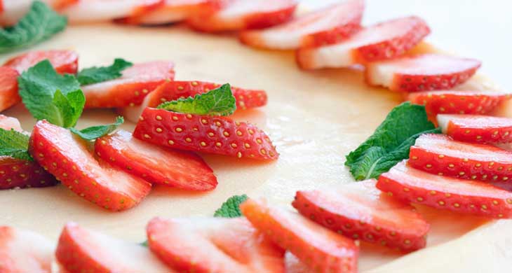 Yummy Strawberry Cheesecake