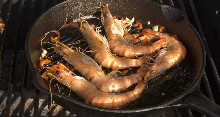 Peppered Prawns