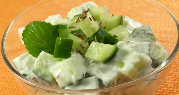 Cucumber and Yogurt Salad