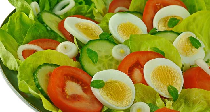 Egg and Cucumber Salad