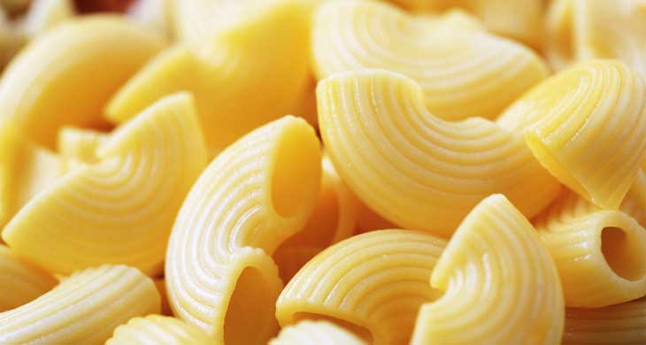 Macaroni with Spinach and Bacon