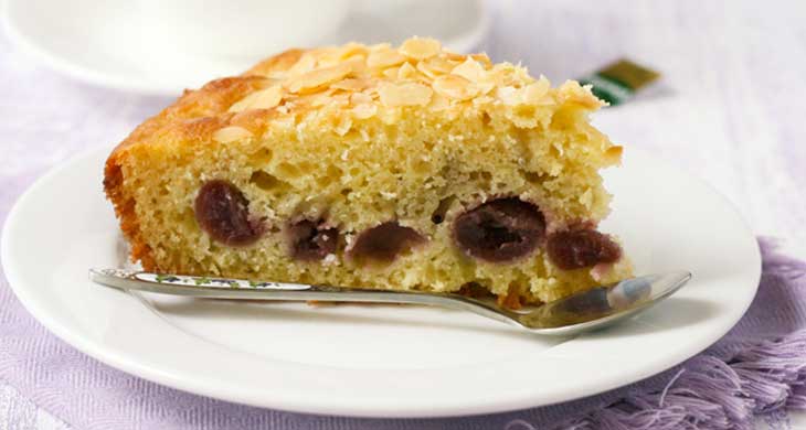 Cherry and Almond Cake