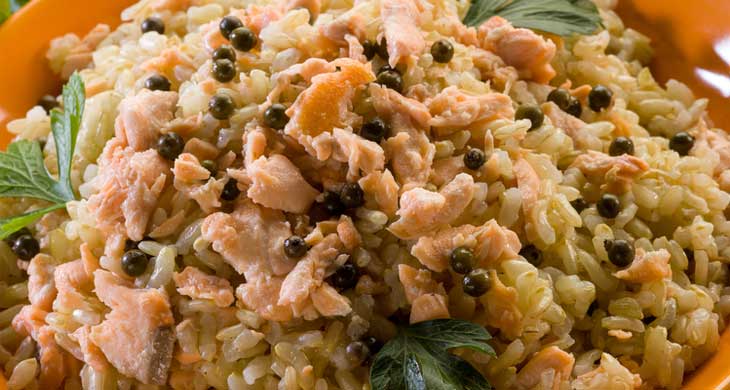 Risotto with Salmon