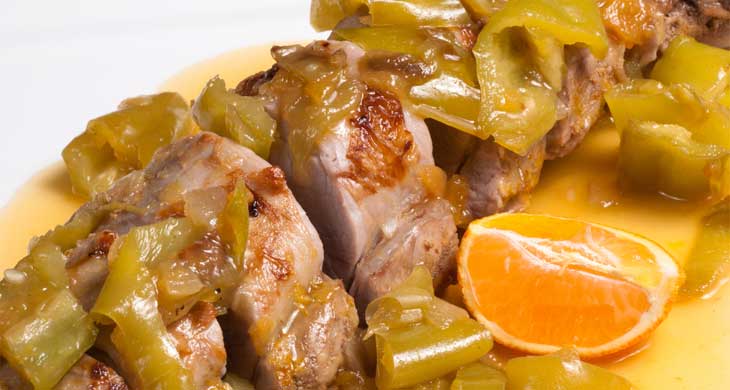 Pork Chops in Orange Sauce