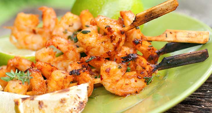 Malabarian Grilled Prawns