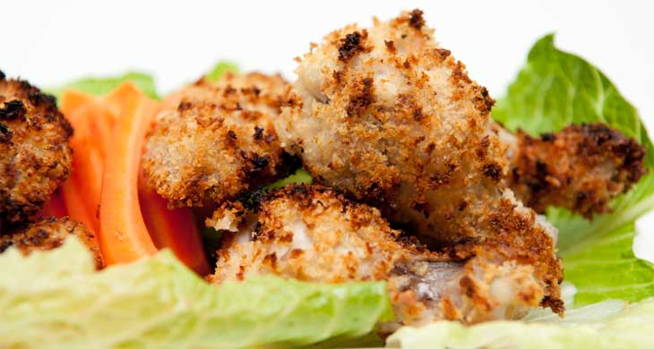Oven-Fried Chicken Wings