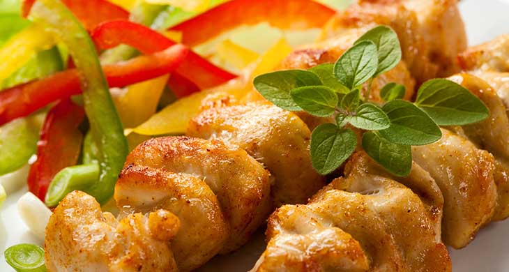 Marinated Lamb Skewers