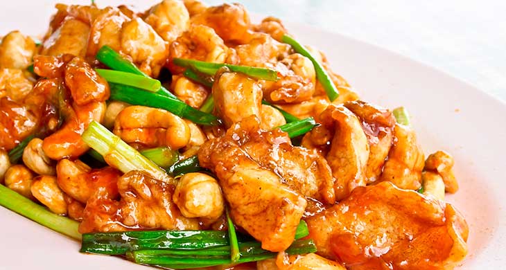 Chicken with Cashew Nuts