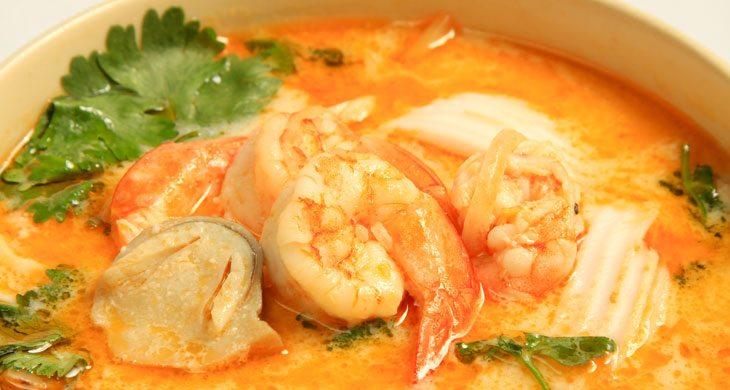 Coconut and Mustard Prawn Curry