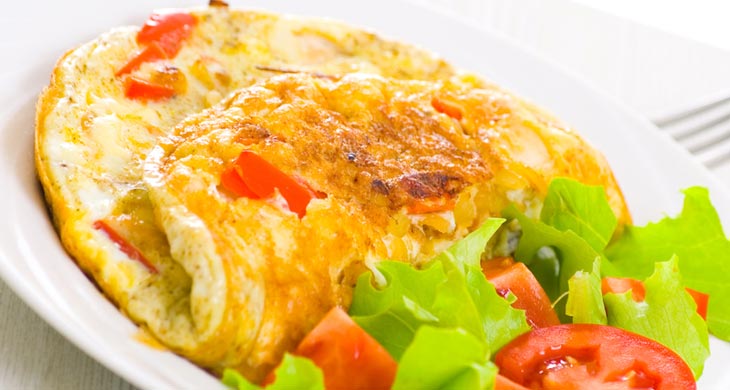 Egg Vegetable Omelette