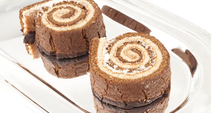 Choco-Coconut Roll