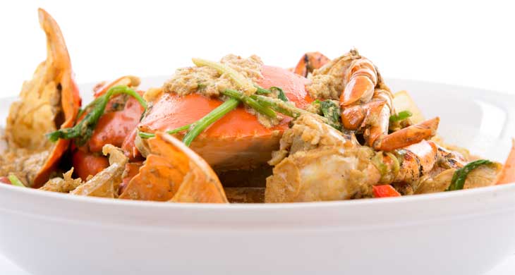 Gingered Crab Curry