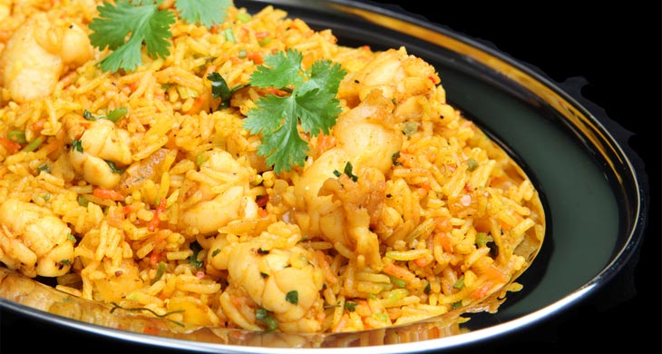 Chicken Flavoured Prawn Pulao