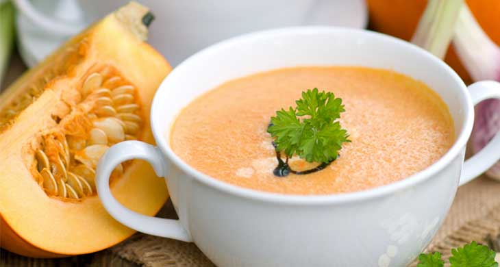 Pumpkin and Coconut Milk Soup