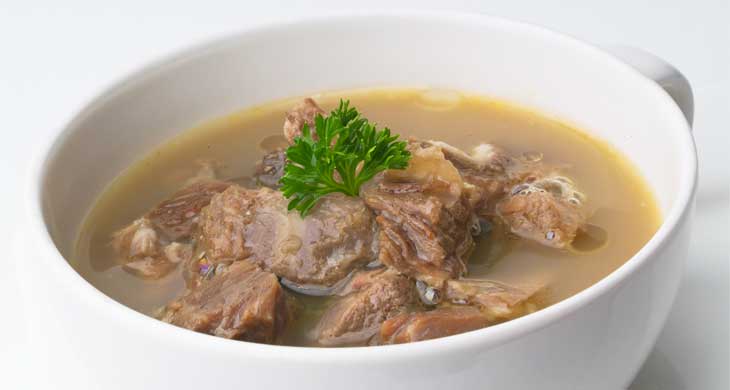 Ginger Mutton Soup