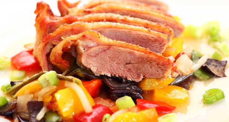 Hot and Sour Duck Salad