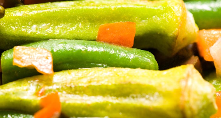 Spicy Ladies Finger Masala