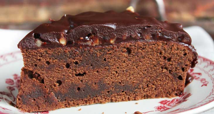 Chocolate Walnut Cake