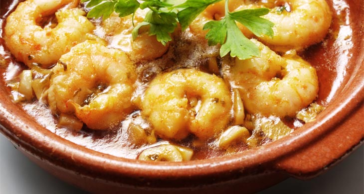 Garlic Prawns
