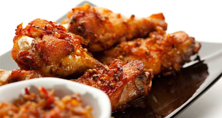 Honeyed Chicken Wings