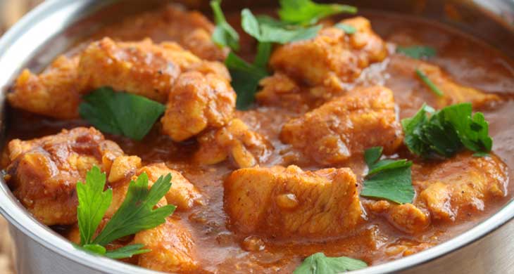 Chicken Curry with Spices