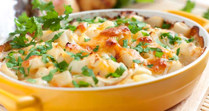 Baked Cheesy Capsicum Delight