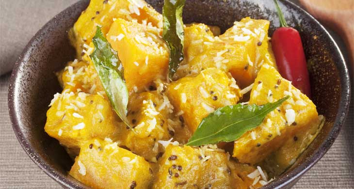 Sweet Pumpkin and Peanut Curry