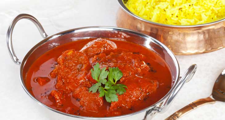 Spicy Lamb Curry in Sauce