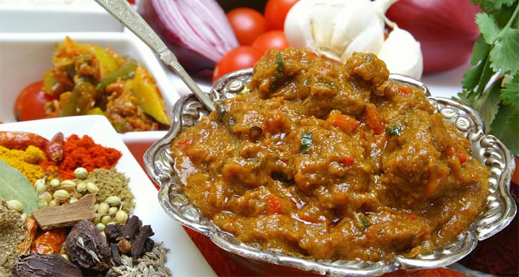 Balti Lamb in Yogurt and Garam Masala Sauce