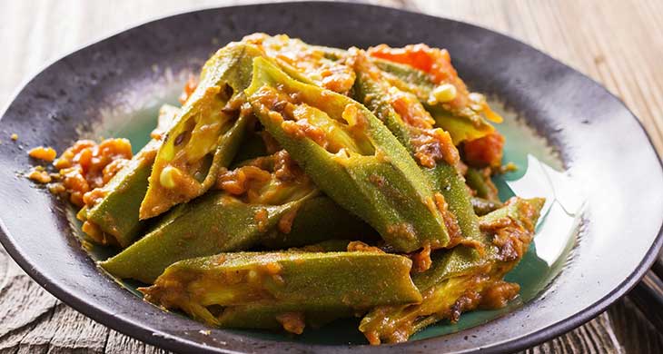 Stuffed Okra