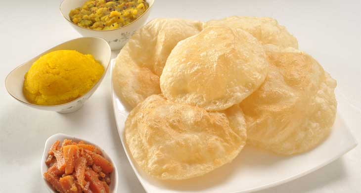 Plain flour Poori