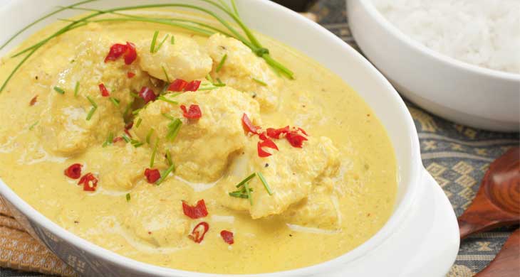 Spicy Fish in yogurt curry