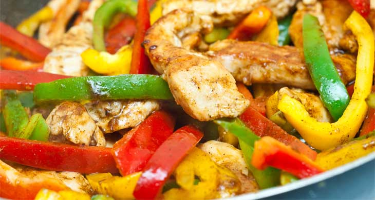 Chicken Pepper Stir Fry