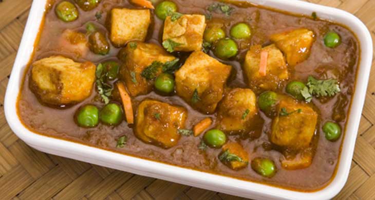 Aloo Mutter Paneer Curry