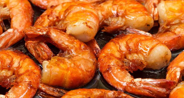 Spicy Tangy Prawns