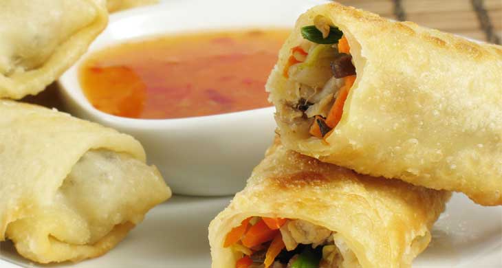 Chicken Spring Rolls