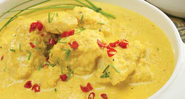 Fish in Yogurt Sauce