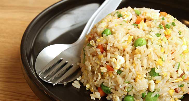 Egg Peas Fried Rice