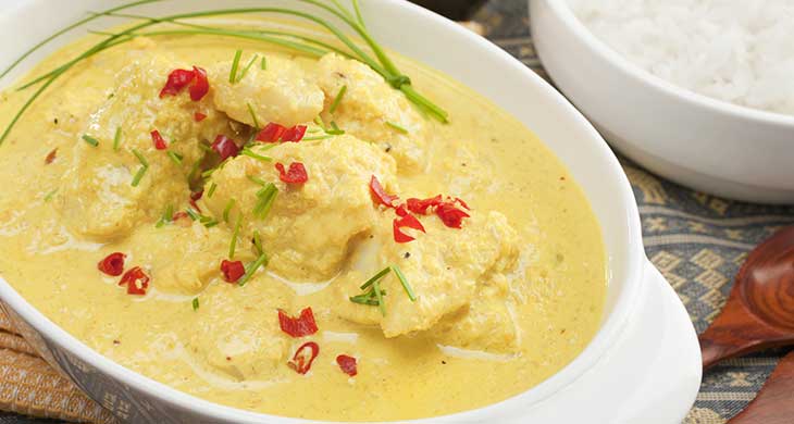 Fish in Coconut Gravy