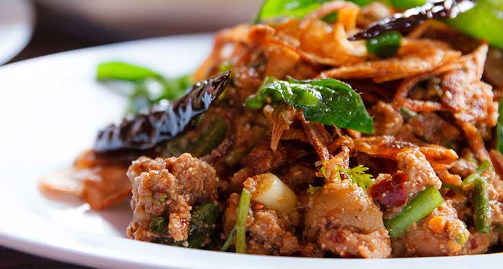 Chicken Chilli Dry